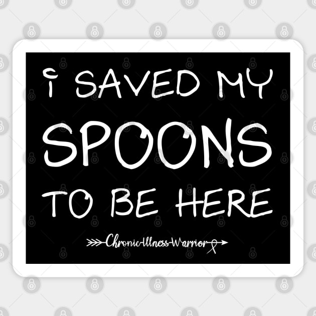 I saved my spoons... Sticker by spooniespecies